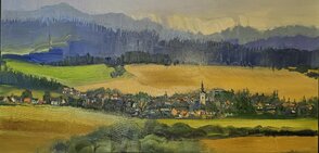 Rozmer obrazu s rámom 145x75 cm